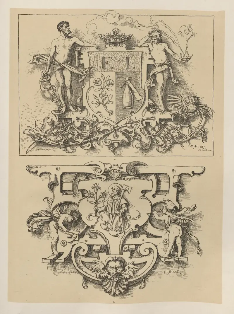 Allegorier och emblem pl. 064 av Albert Ilg