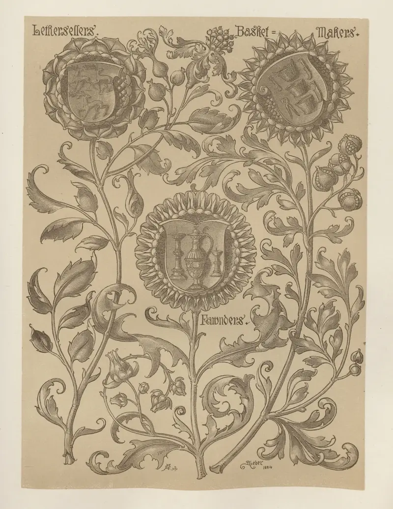 Allegories and Emblems Pl.072 av Albert Ilg