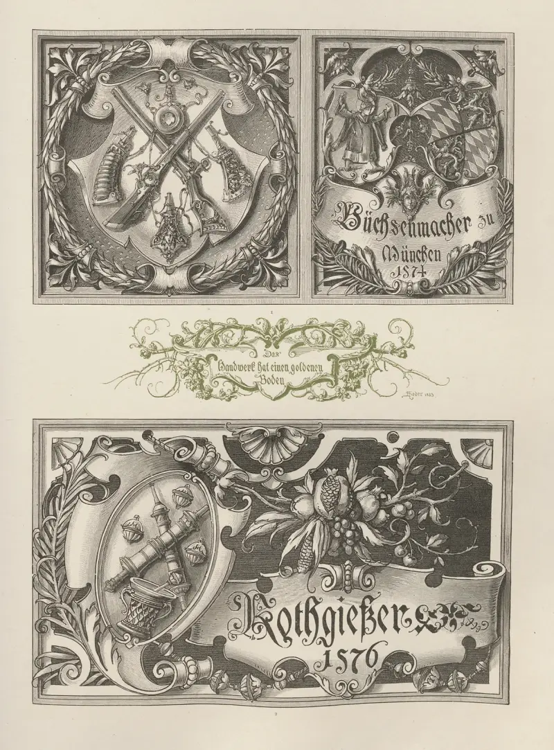 Allegories and Emblems Pl.073 av Albert Ilg