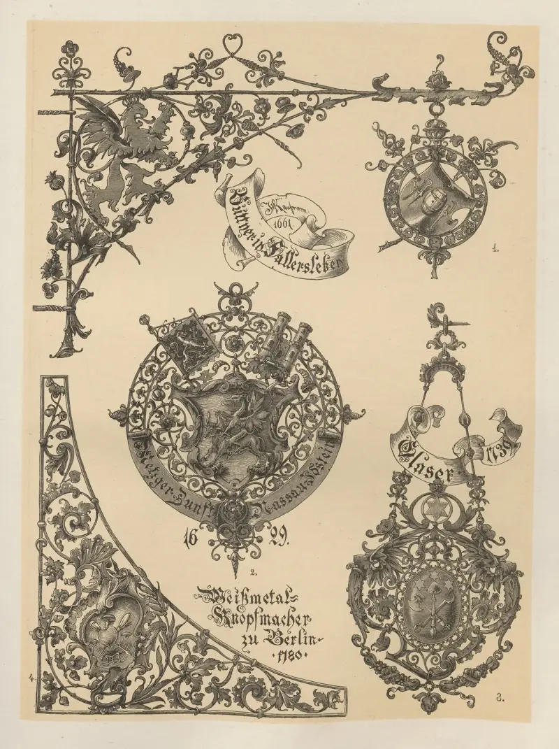 Allegorier och emblem Pl.088 av Albert Ilg