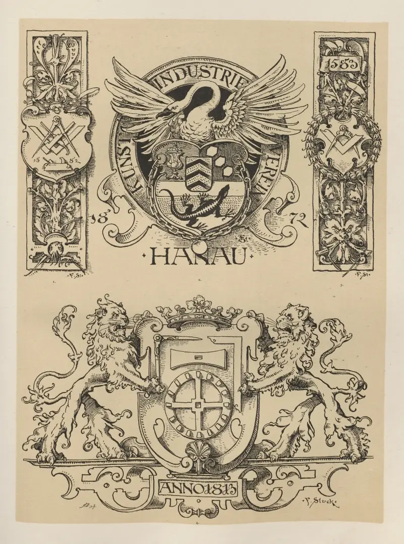 Allegories and Emblems Pl.090 av Albert Ilg