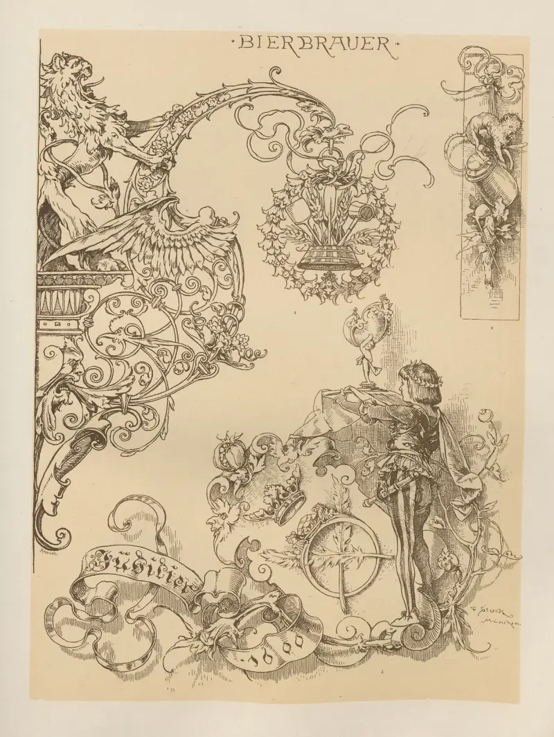 Allegorier och emblem, pl. 93 av Albert Ilg