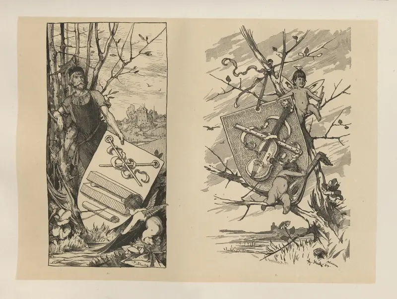 Allegorier och emblem Pl.103 av Albert Ilg