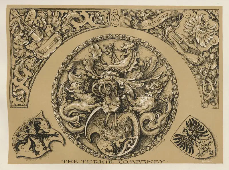 Allegorier och emblem, plansch 110 av Albert Ilg