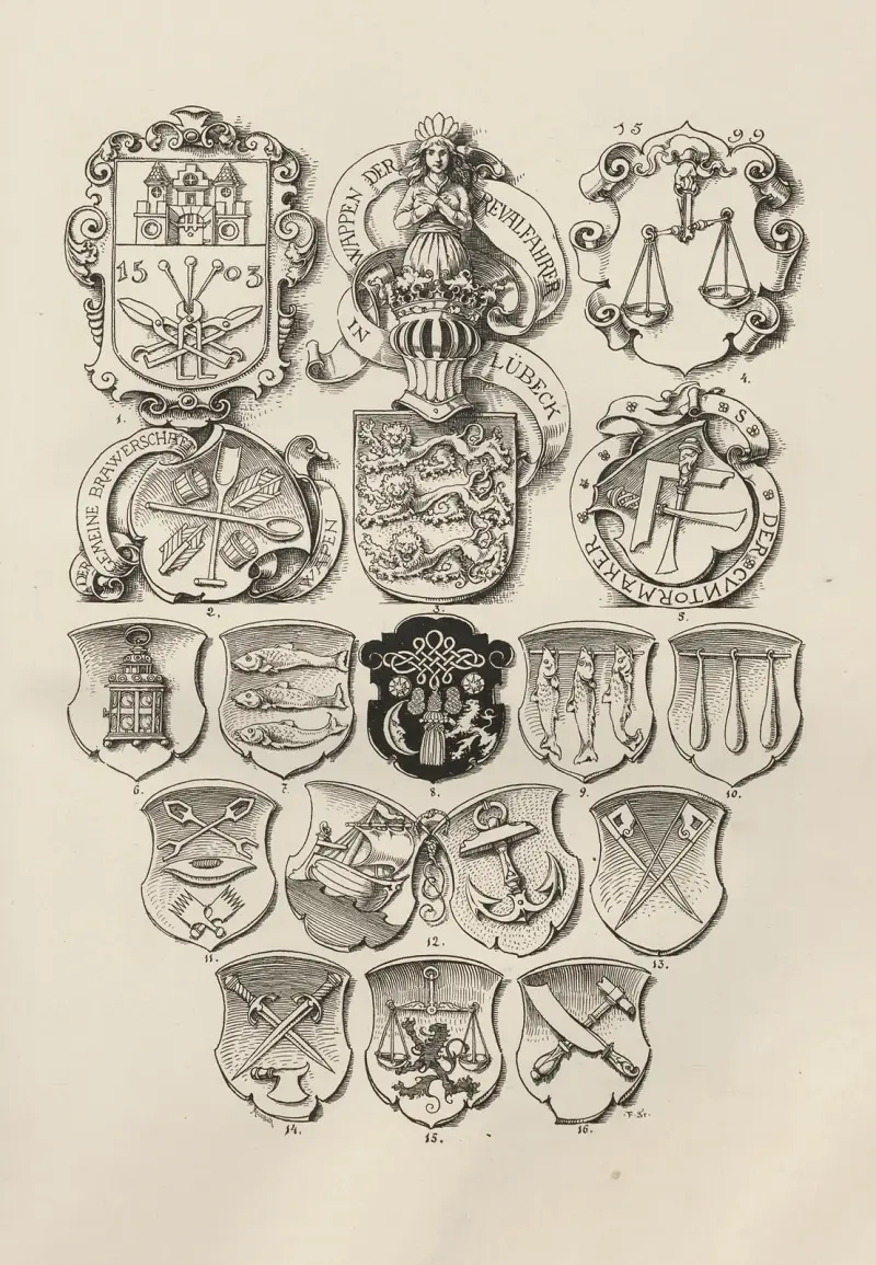 Allegorier och emblem, pl. 114 av Albert Ilg