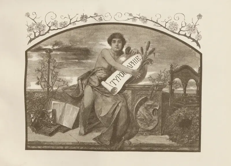 Allegories and Emblems Pl.117 av Albert Ilg