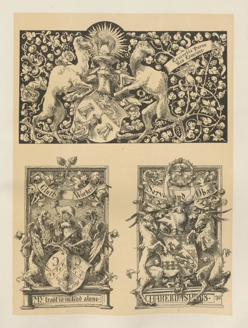 Allegorier och emblem, plansch 122 av Albert Ilg