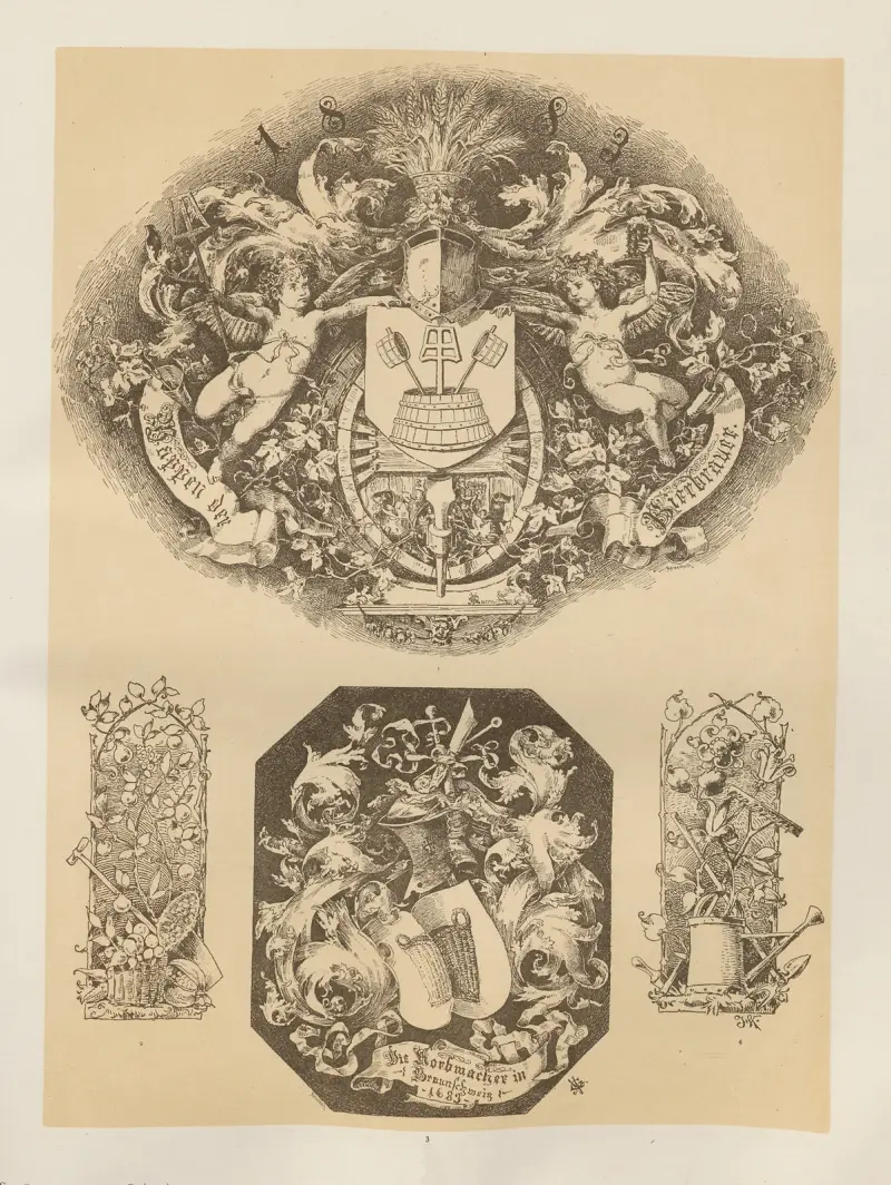 Allegorier och emblem, pl. 123 av Albert Ilg