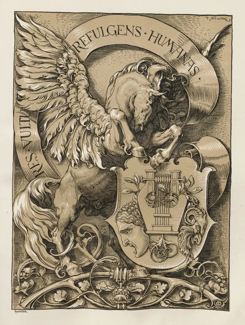 Allegorier och emblem, pl. 124 av Albert Ilg