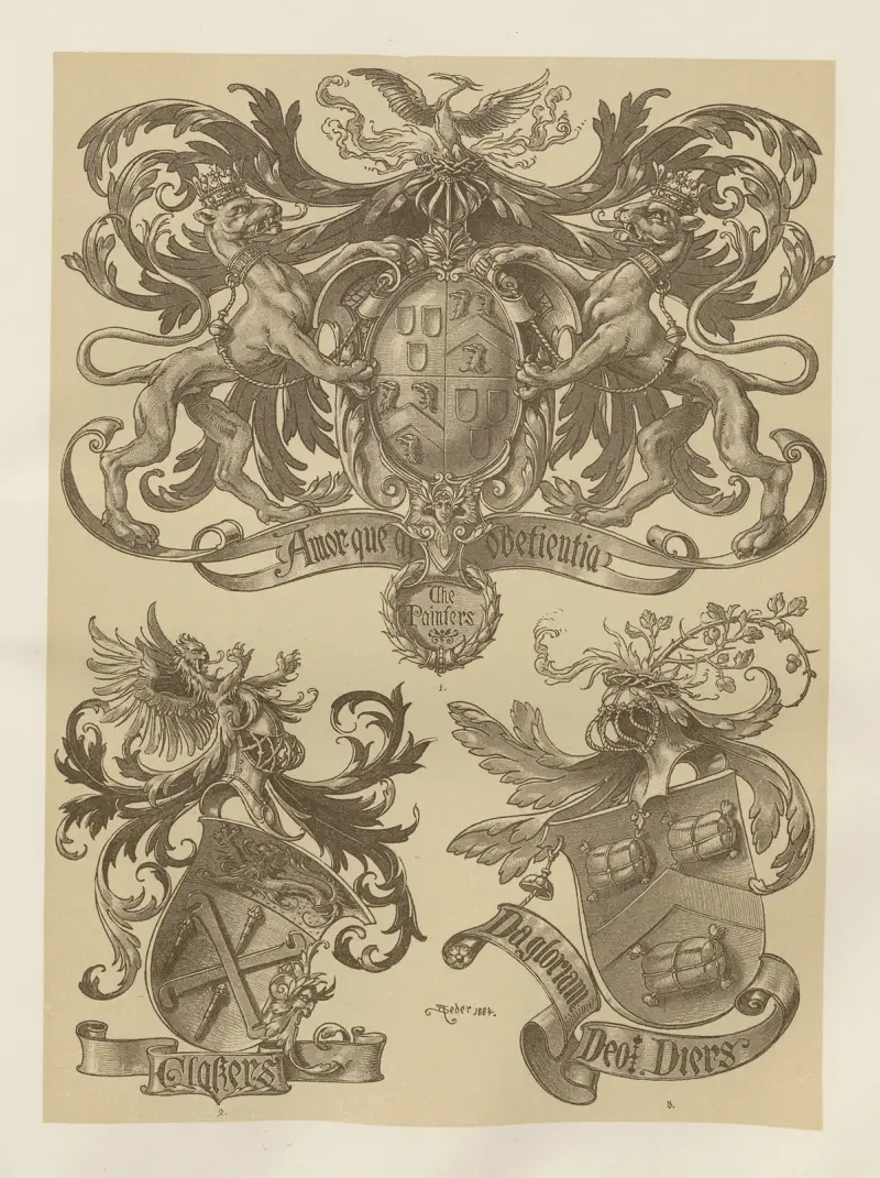 Allegorier och emblem, pl. 133 av Albert Ilg