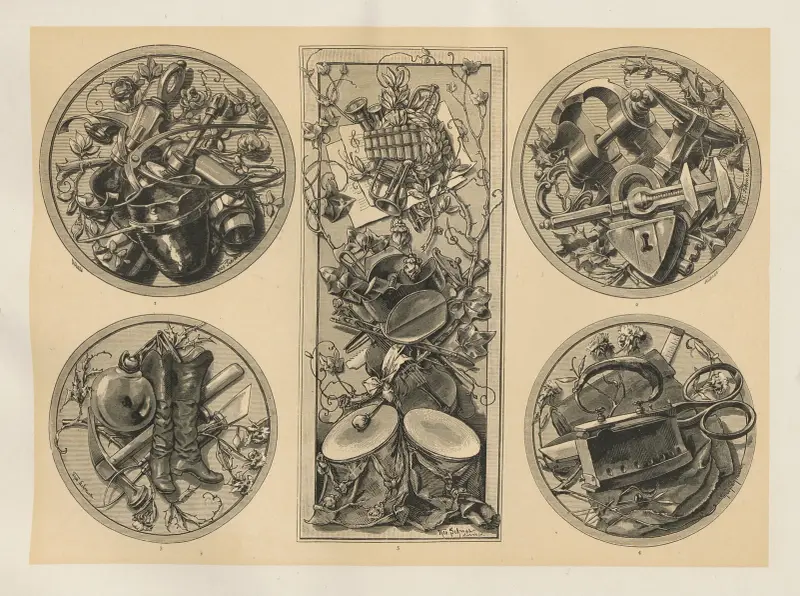 Allegorier och emblem pl. 134 av Albert Ilg