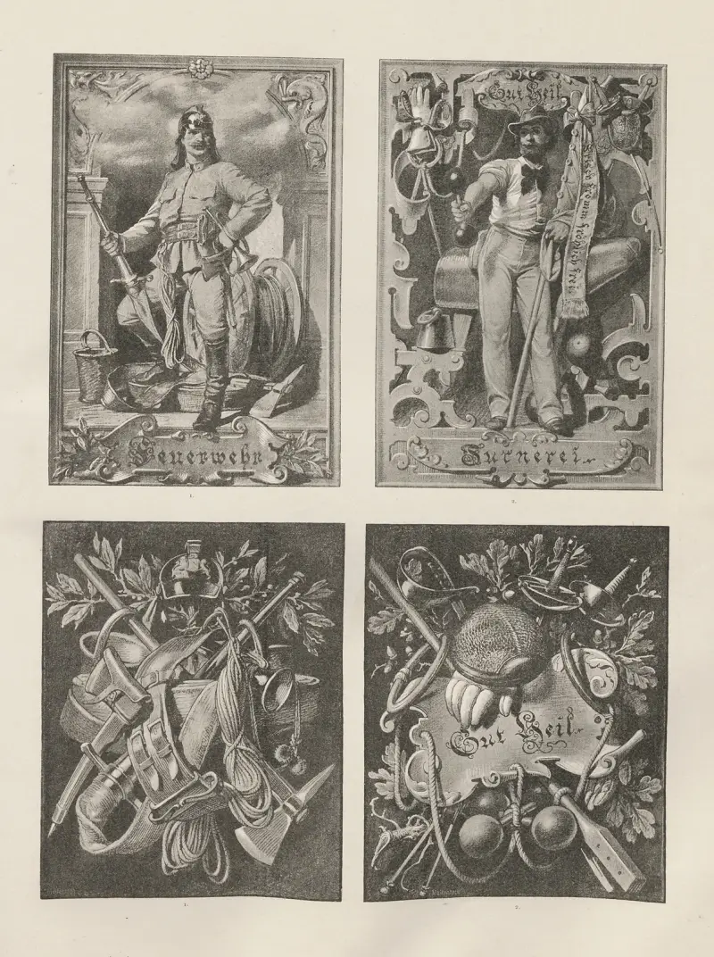 Allegorier och emblem, plansch 138 av Albert Ilg