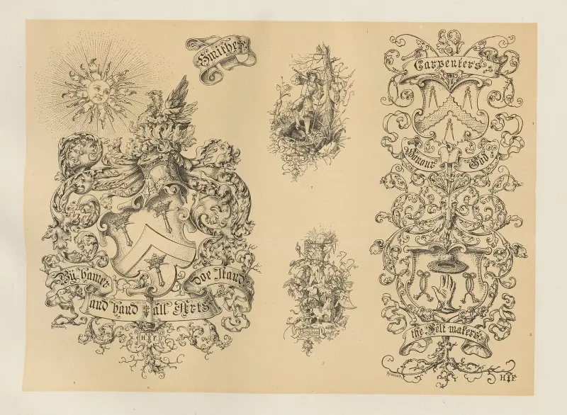 Allegorier och emblem, pl. 144 av Albert Ilg