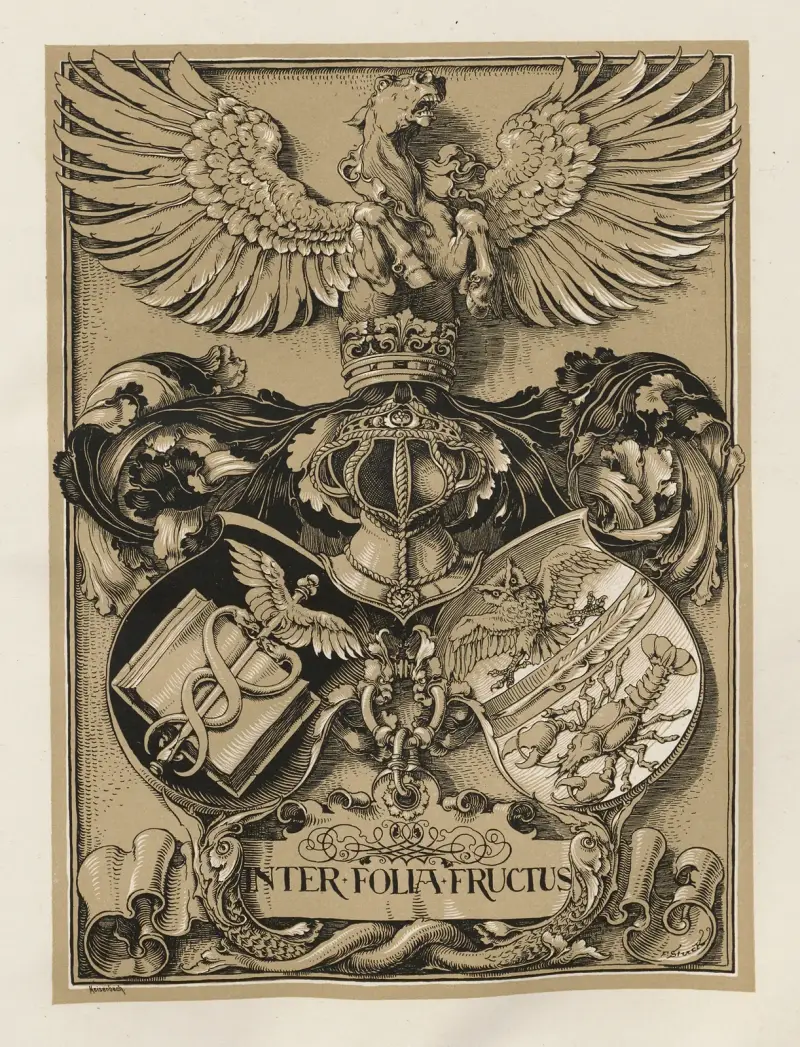 Allegorier och emblem, pl. 149 av Albert Ilg