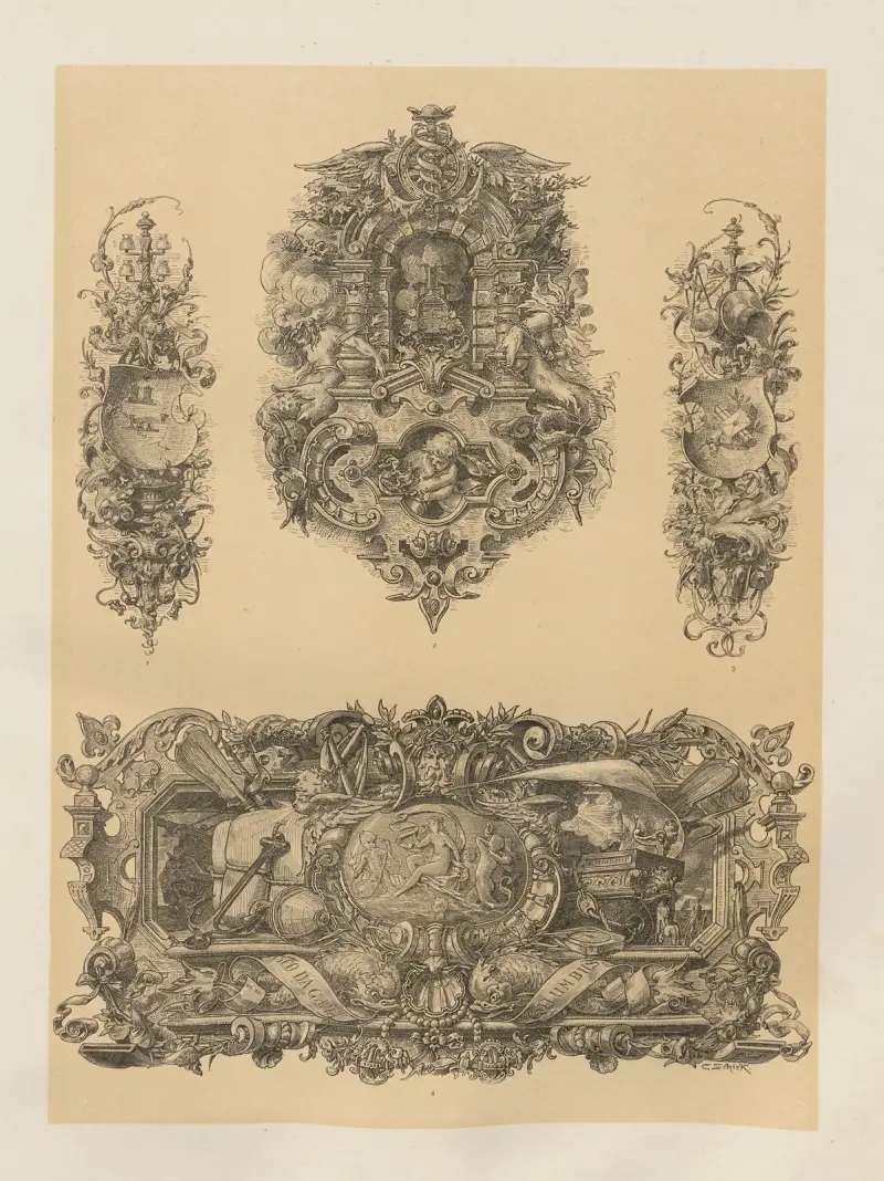Allegorier och emblem, pl. 153 av Albert Ilg
