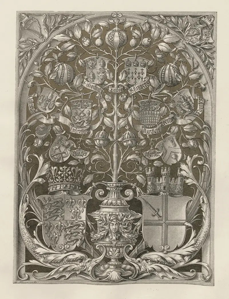 Allegorier och emblem, pl. 158 av Albert Ilg