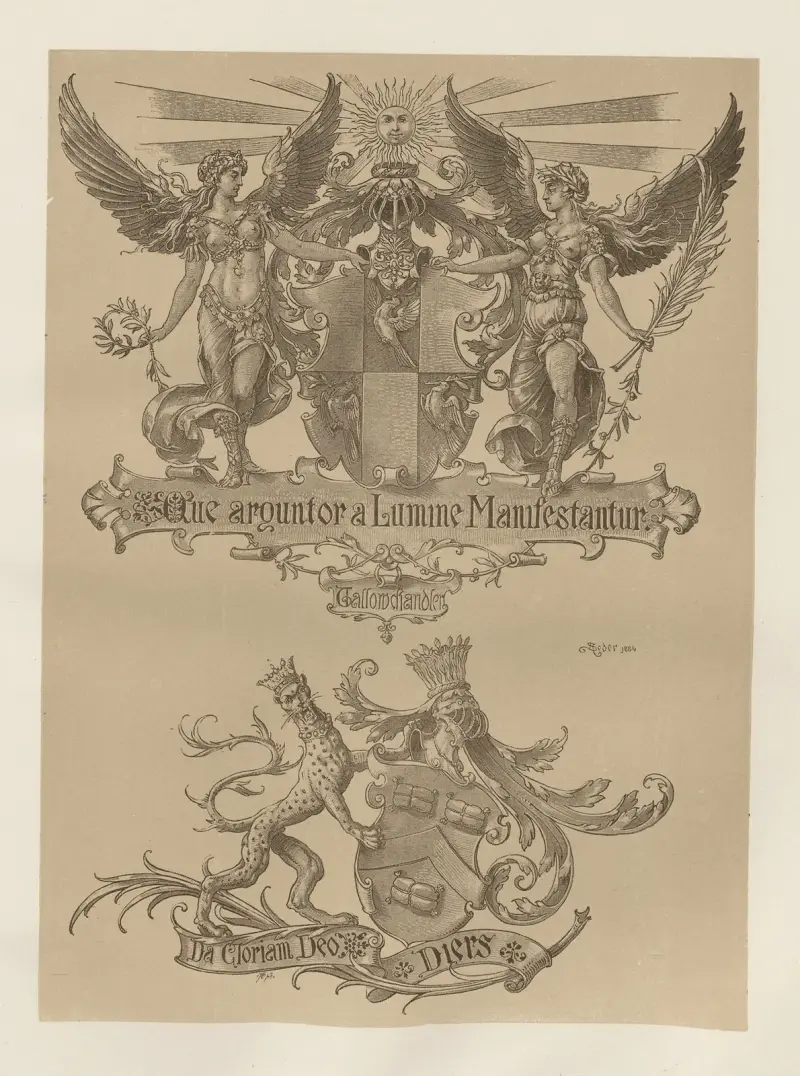 Allegorier och emblem, pl. 159 av Albert Ilg