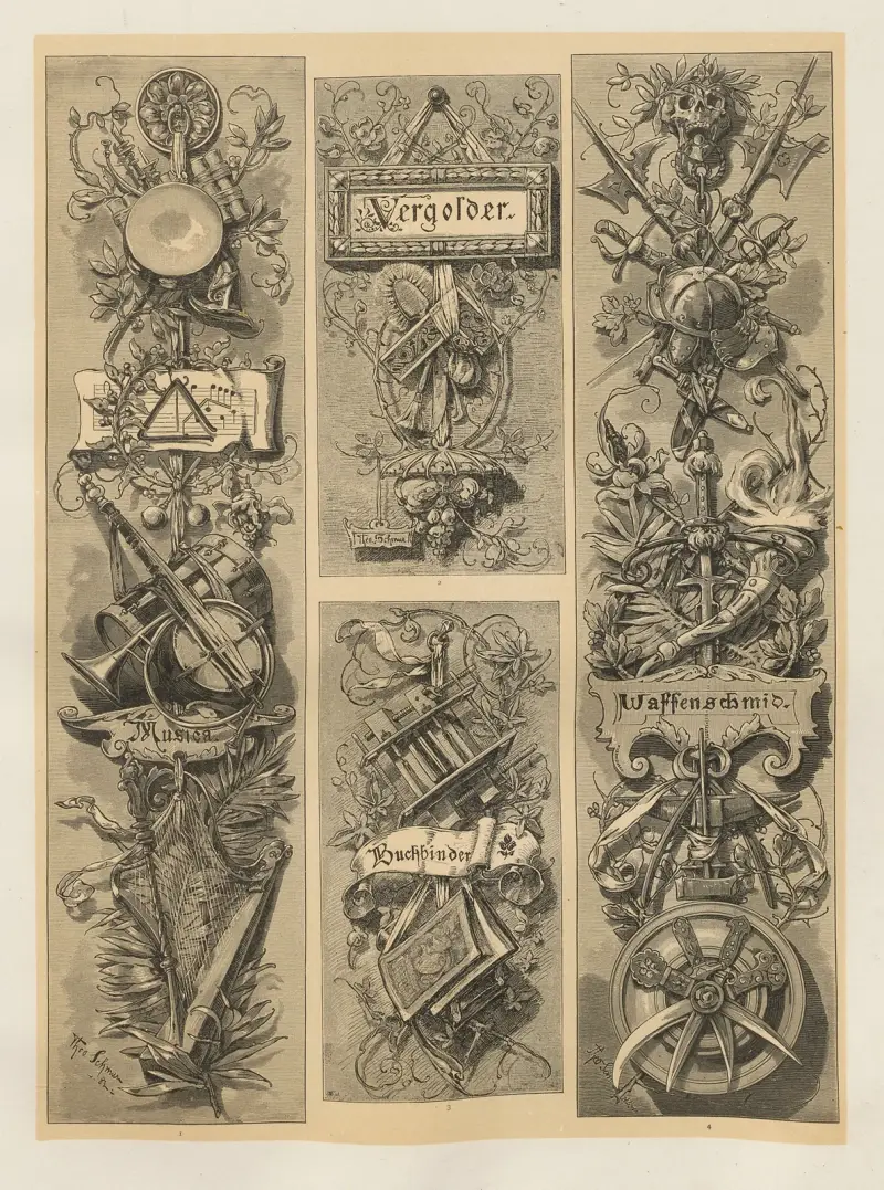 Allegorier och emblem, pl. 163 av Albert Ilg