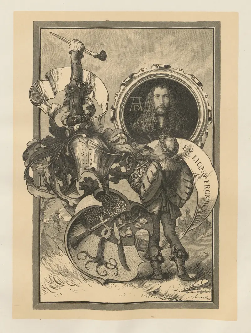 Allegories and Emblems Pl.165 av Albert Ilg