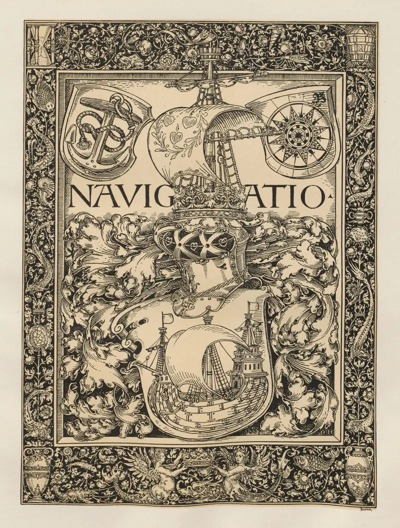 Allegorier och emblem, plansch 168 av Albert Ilg