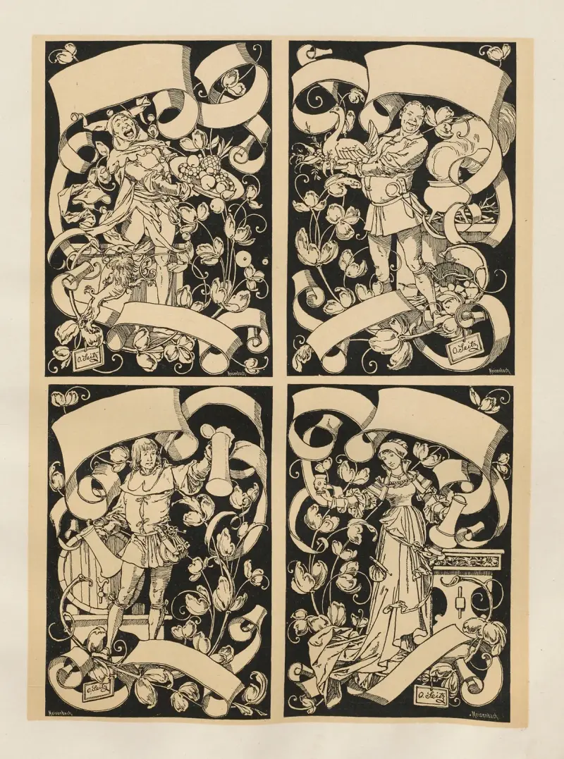 Allegories and Emblems Pl.170 av Albert Ilg
