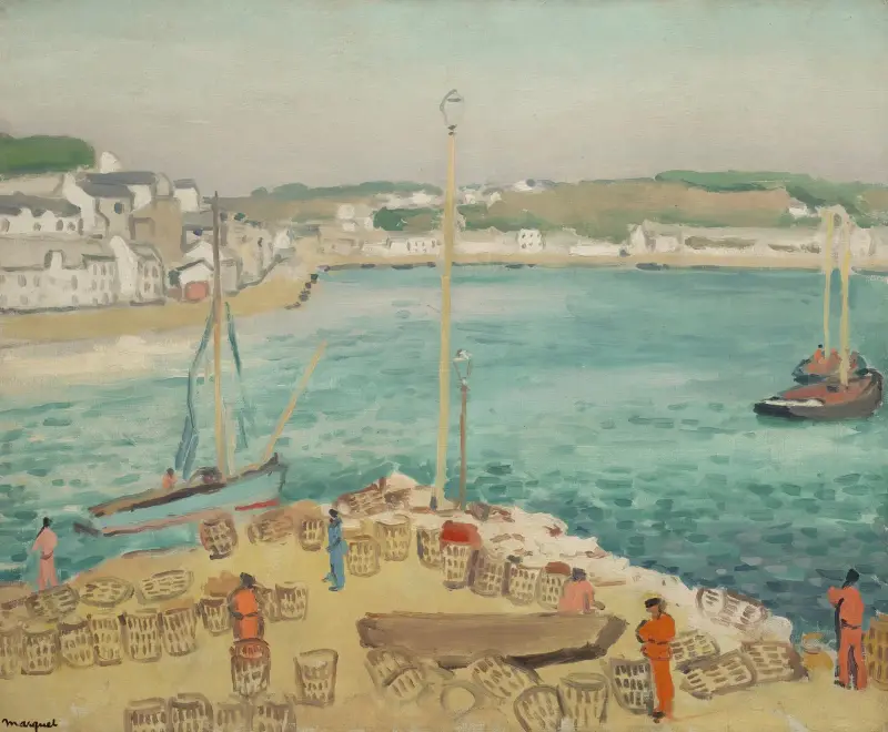 Audierne, tunnorna av Albert Marquet