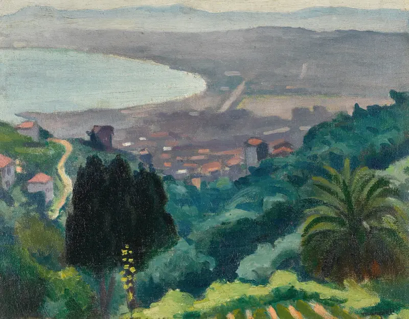 Omgivningar kring Alger av Albert Marquet