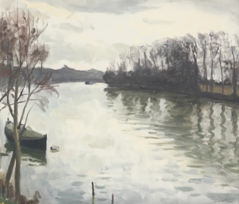 La Frette, Seine av Albert Marquet
