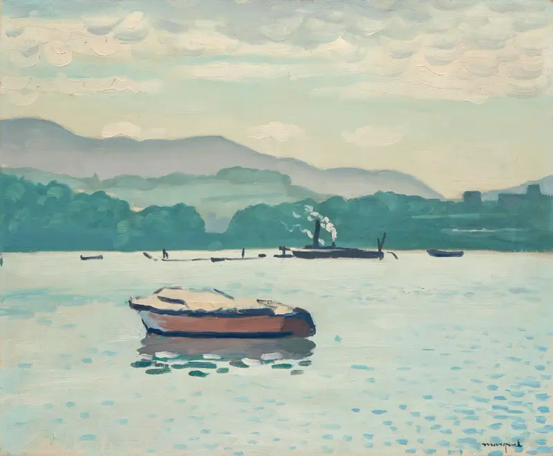 Motorbåt, Chingoudy-bukten av Albert Marquet
