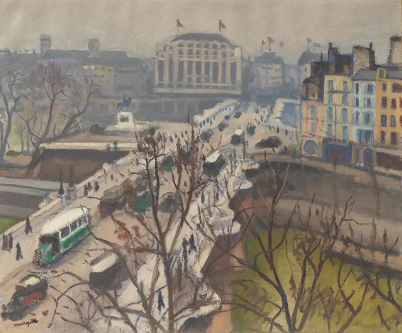 Le Pont-Neuf av Albert Marquet
