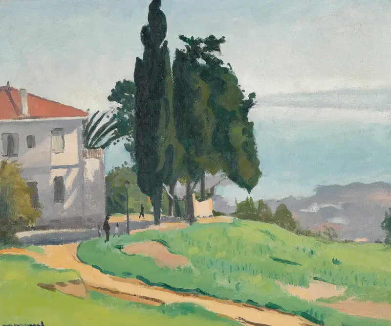 Ścieżka, Laperlier w Algierze, Albert Marquet