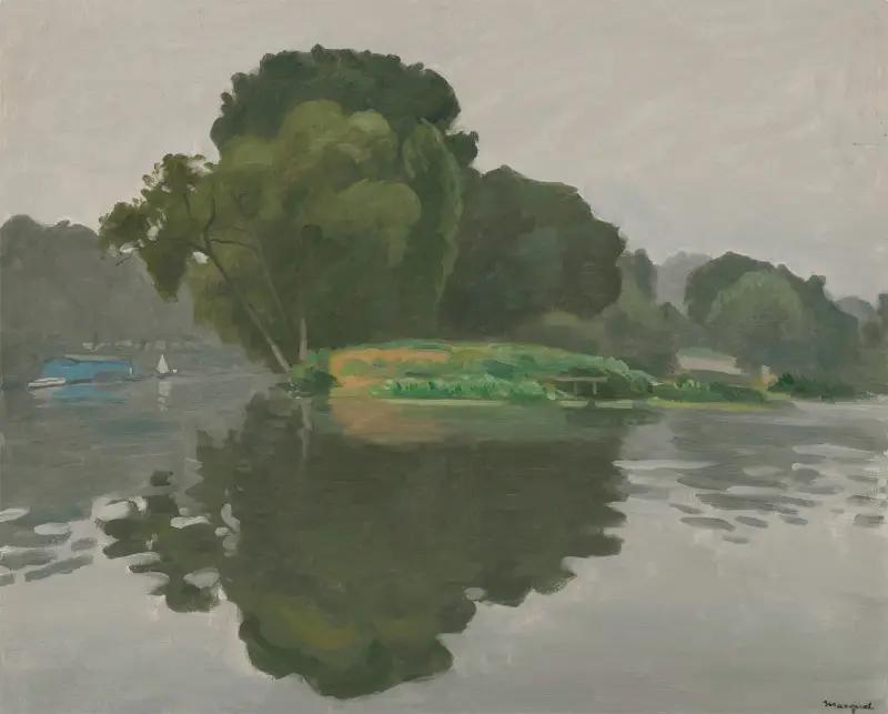 Die Insel, Poissy von Albert Marquet