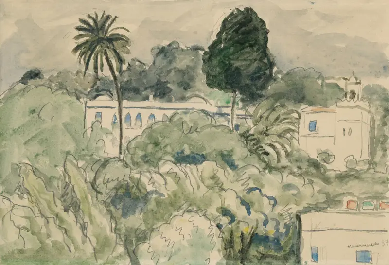Arabiska hus, Alger av Albert Marquet