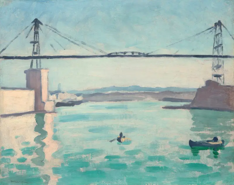 Marseille, transbordaren av Albert Marquet
