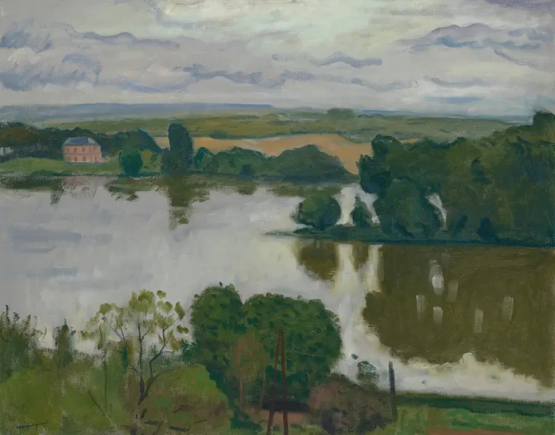 Méricourt, La maison des éclusiers av Albert Marquet