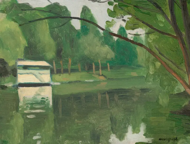 Pont de Champigny von Albert Marquet