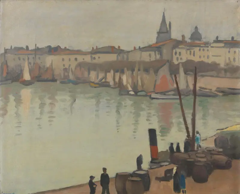Port of La Rochelle av Albert Marquet