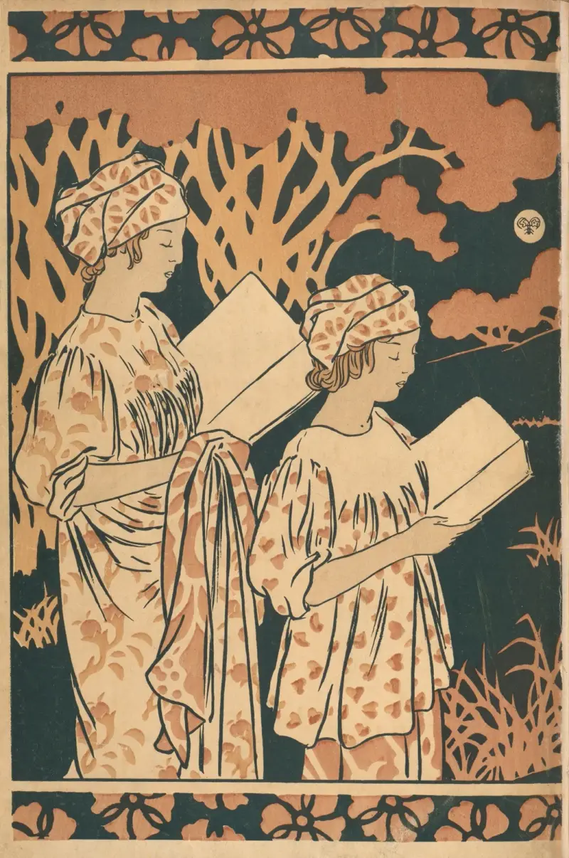 Contes pour les bibliophiles – back cover av Albert Robida