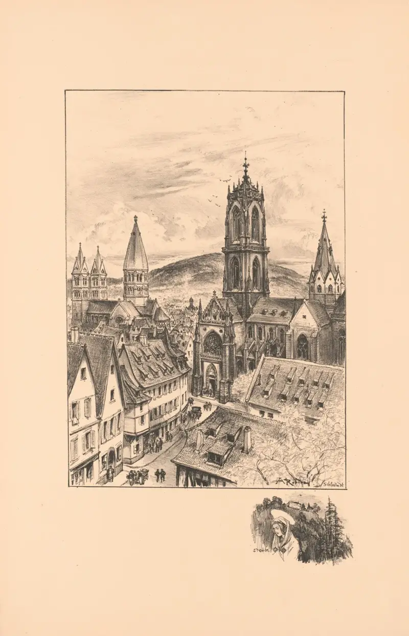 Schlestadt, Albert Robida