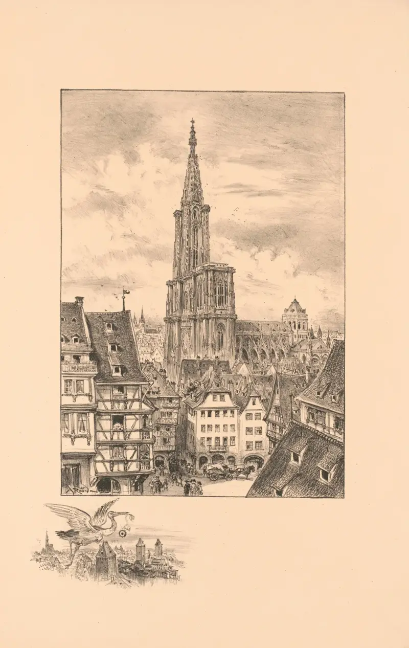 Štrasburk, Albert Robida