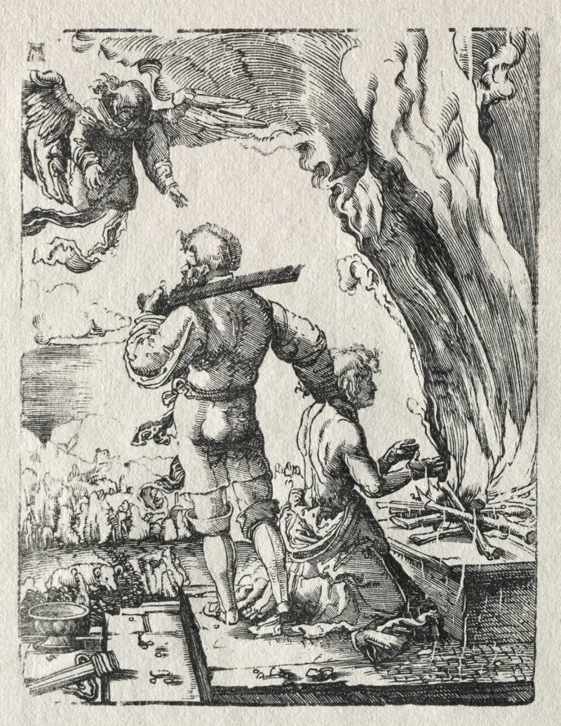 Abrahams offer av Albrecht Altdorfer