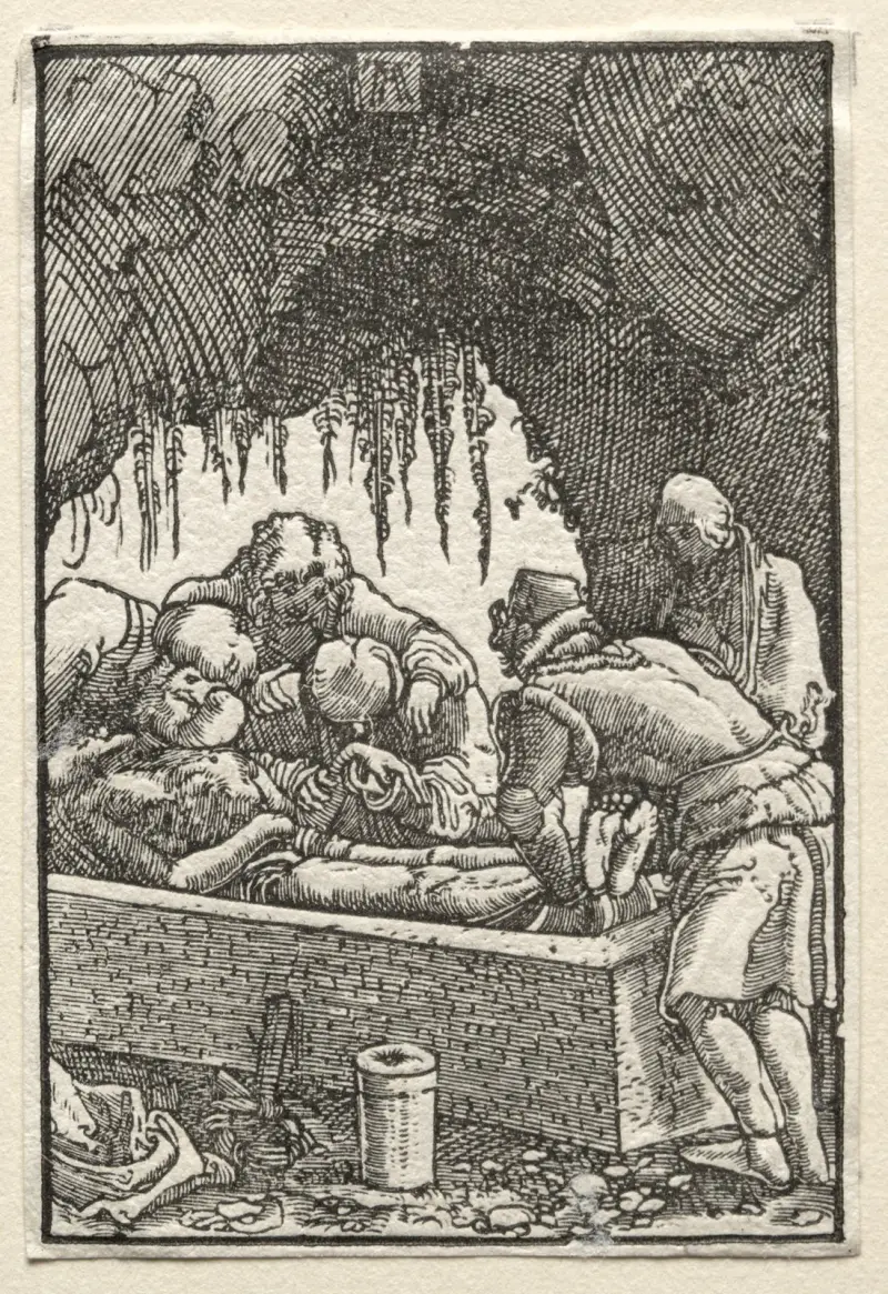 Burial of Christ av Albrecht Altdorfer