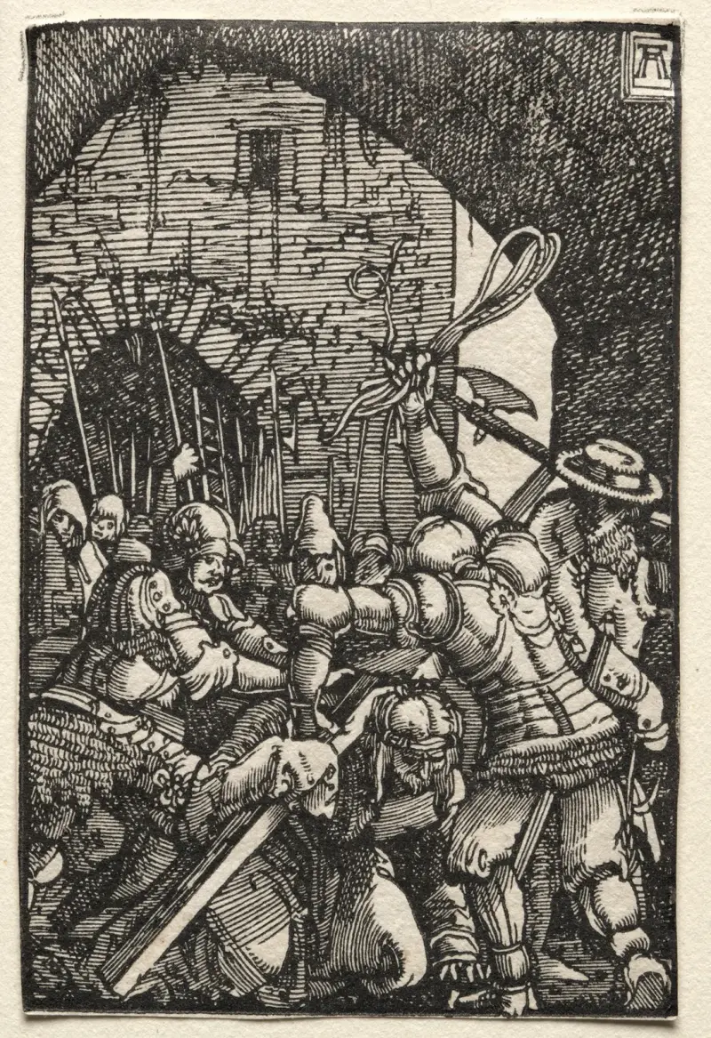 Kristus bärande korset av Albrecht Altdorfer