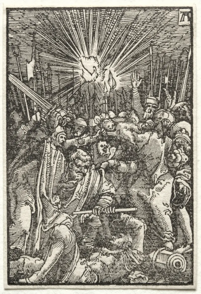 Christ taken captive av Albrecht Altdorfer