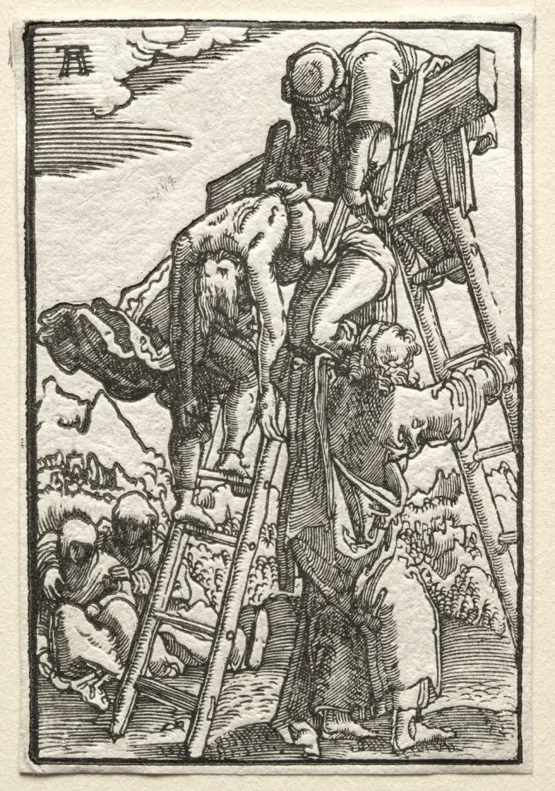Descent from the Cross av Albrecht Altdorfer