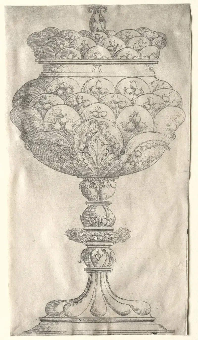 Goblet with Lillies of the Valley av Albrecht Altdorfer