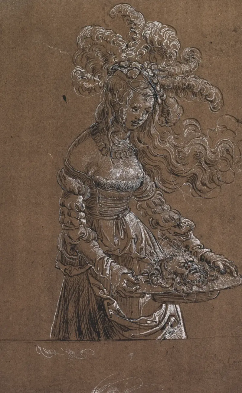 Salome with the Head of St. John the Baptist av Albrecht Altdorfer