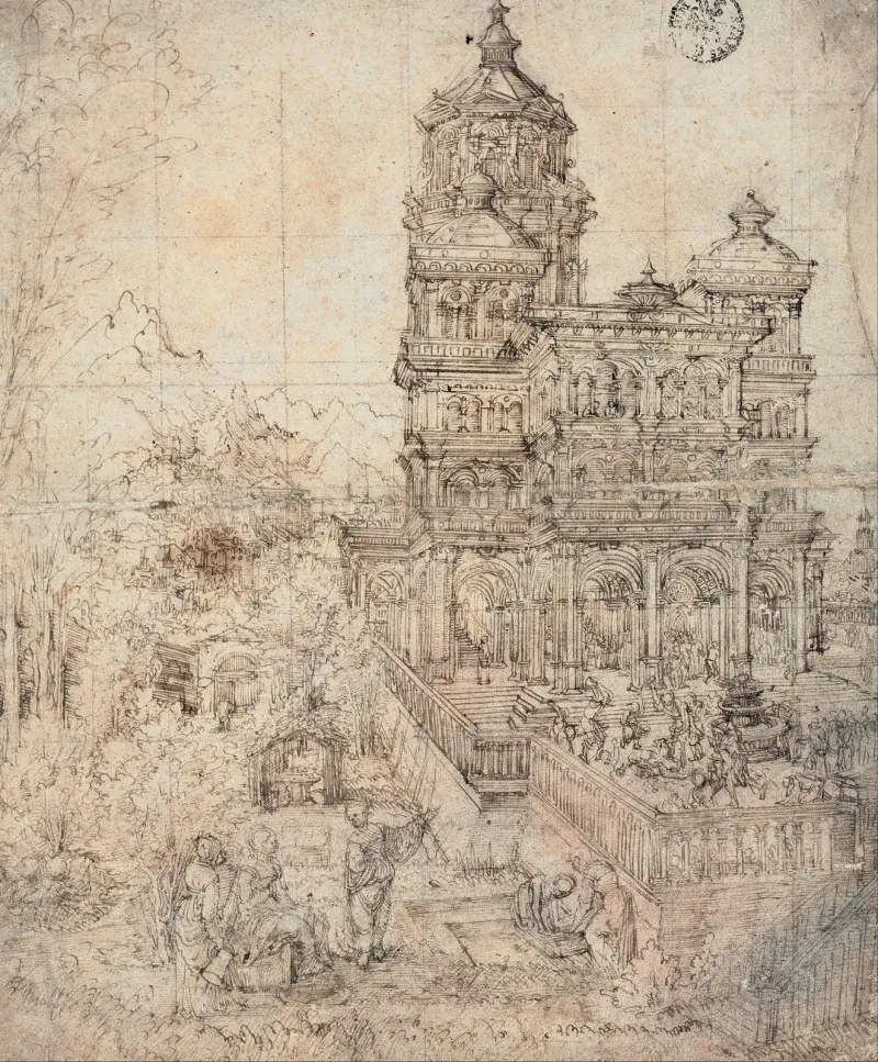Susanna i badet av Albrecht Altdorfer
