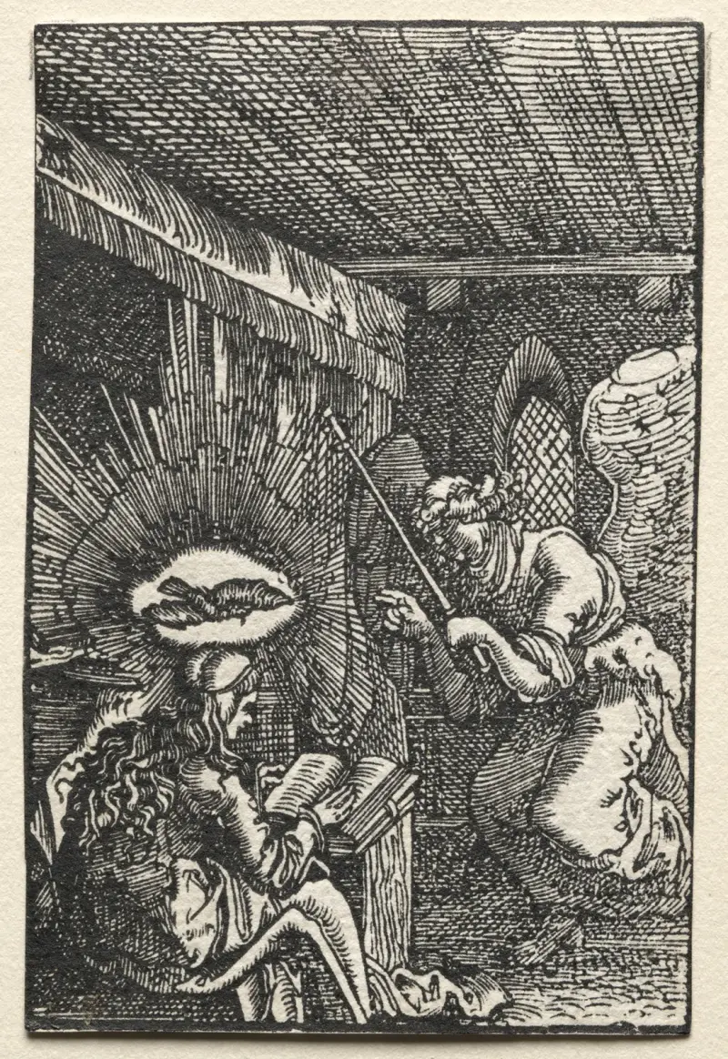 Bebådelsen av Albrecht Altdorfer