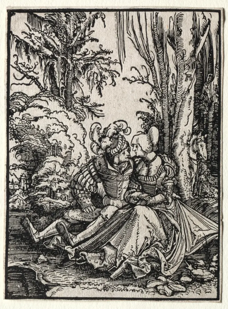 De älskande av Albrecht Altdorfer